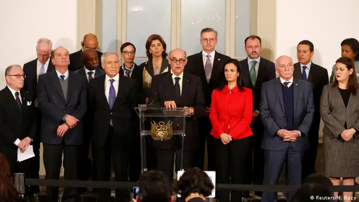 Peru - Sondertreffen in Lima - Krise in Venezuela (Reuters/M. Bazo)