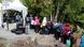 Asylum seekers walk across the US-Canadian border at Roxham Road Asylum seekers walk across the US-Canadian border at Roxham Road