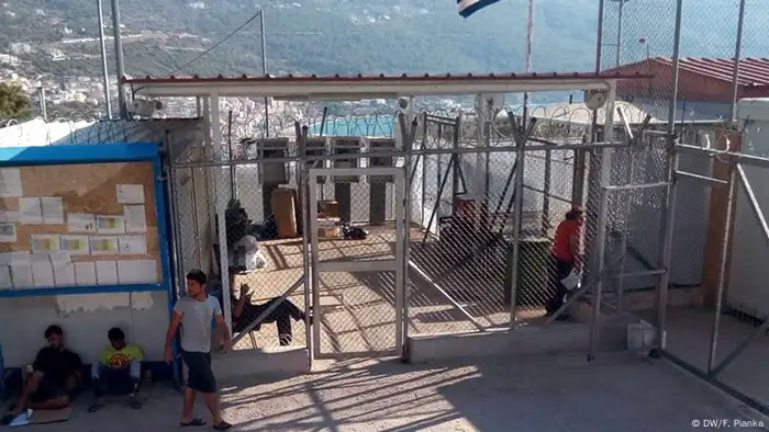 Griechenland Flüchtlingslager auf Samos (DW/F. Pianka)