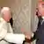 نوربرت لامرت رییس پارلمان آلمان در دیدار با پاپ