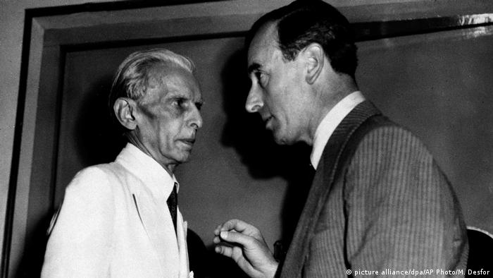 Lord Louis Mountbatten and Muhammed Ali Jinnah (picture alliance/dpa/AP Photo/M. Desfor
)