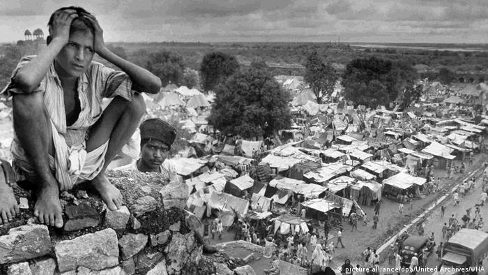 Refugee camp in Delhi during partition of India (picture alliance/dpa/United Archives/WHA)