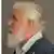 A man with a white beard and white hair, known as Herr W. who is missing his memories