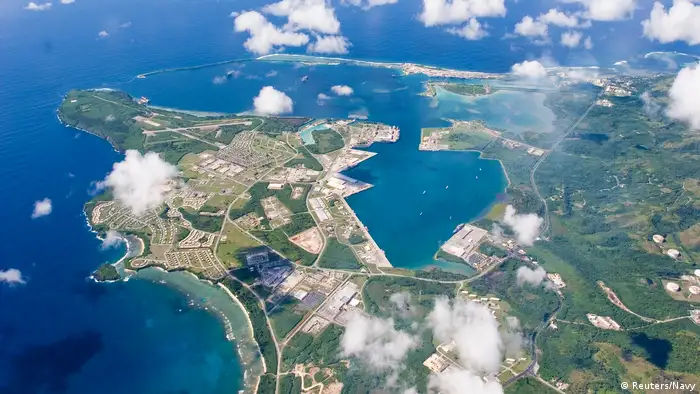 Insel Guam im Pazifik