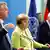Deutschland Berlin - Angela Merkel, Filippo Grandi und  William Lacy Swing