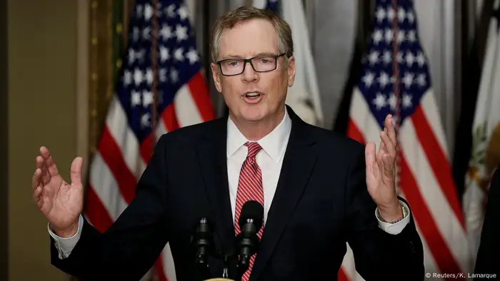 USA Washington - Robert Lighthizer nach Amtseinführung (Reuters/K. Lamarque)