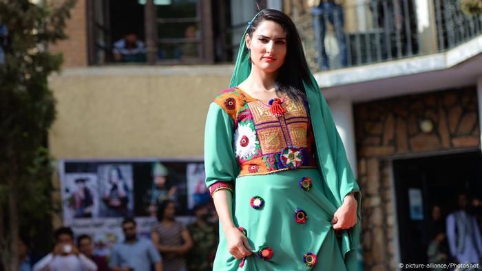 Desfile de moda en Kabul.