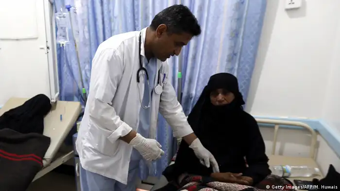 Jemen Cholera (Getty Images/AFP/M. Huwais)