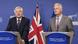 Belgien PK David Davis und Michel Barnier Belgien PK David Davis und Michel Barnier