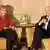 Tone miqësore midis Evropës dhe SHBA: kancelarja gjermane Merkel dhe zv.presidenti i SHBA, Joe Biden