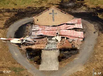 澳大利亚：毁于大火的教堂