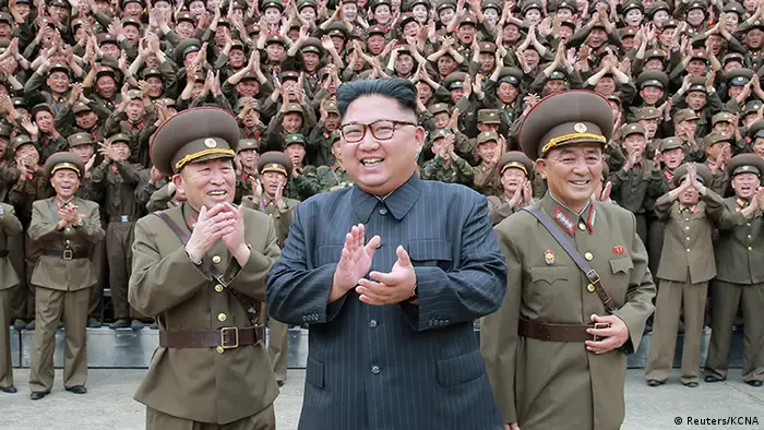 Nordkorea Kim Jong Un Armee Offiziere