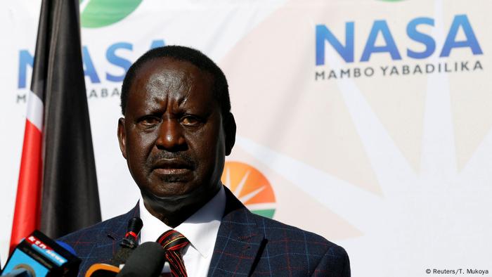 Raila Odinga: ′No electoral changes, no election in Kenya′ | Africa | DW | 22.09.2017