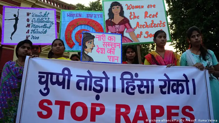 Indien Protest gegen Vergewaltigung