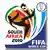 Die Suche nach dem WM-Kader. Das Logo zur Fussball-WM 2010 in Südafrika. (Foto: ???)