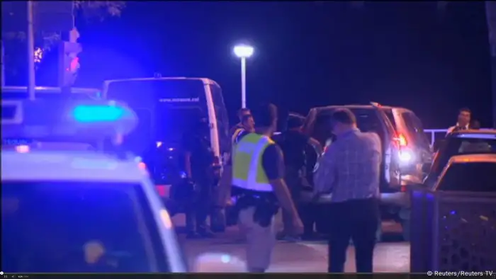Spanien | Vier Terroristen in Cambrils erschossen (Reuters/Reuters TV)