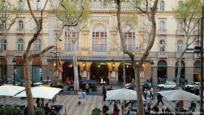 Spanien Barcelona - Gran Teatre del Liceu (picture-alliance Dumont Bildarchiv)