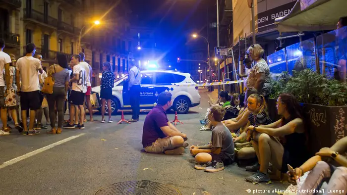 Terroranschlag in Barcelona (picture alliance/Sputnik/dpa/J. Luengo)