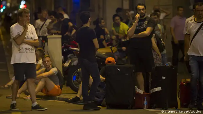 Terroranschlag in Barcelona (picture alliance/AA/A. Llop)