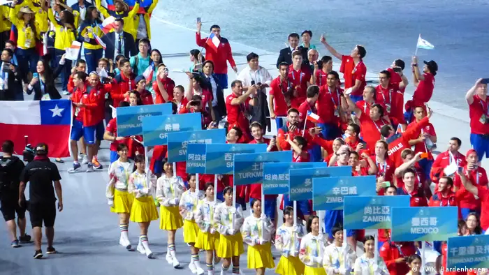 Eröffnungsfeier Universiade Taiwan