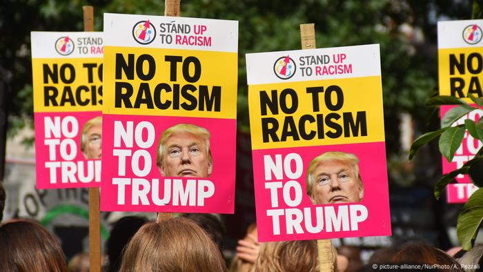 Anti Trump Demonstration In London (picture-alliance/NurPhoto/A. Pezzali)