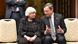 USA EU Janet L. Yellen und Mario Draghi beim G7 Treffen in Sendai Japan USA EU Janet L. Yellen und Mario Draghi beim G7 Treffen in Sendai Japan
