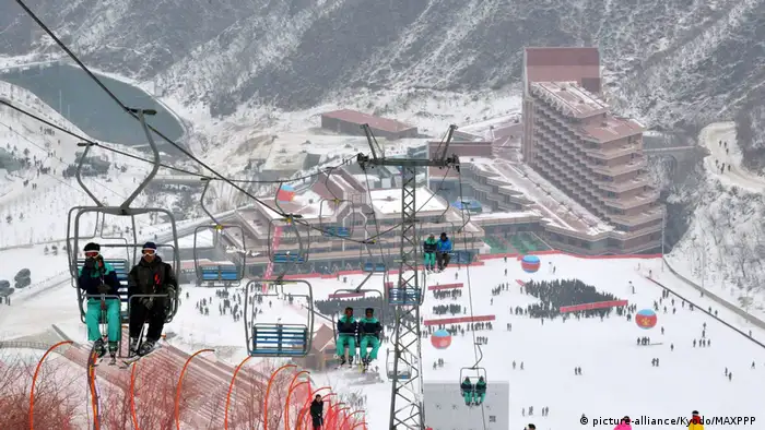 Nordkorea Masikryong Ski Resort (picture-alliance/Kyodo/MAXPPP )