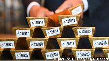 Bundesbank alemán expone parte de sus reservas de oro
