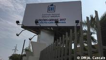 National Elction Commision in Angola (CNE)
Was zu sehen ist: CNE should announce the first results oft he elections in Angola Wann und wo: Luanda, Angola – August 2017
Copyright: António Cascais - DW