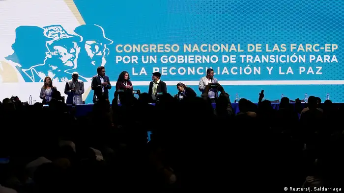 Kolumbien Farc-Guerilla beginnt Kongress zur Parteigründung (Reuters/J. Saldarriaga)