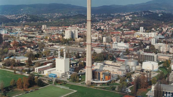 Kroatien Kraftwerk Zagreb Kroatische Energiegesellschaft