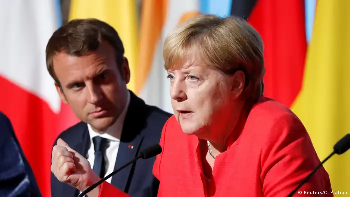 Frankreich PK Migrationsgipfel in Paris (Reuters/C. Platiau)