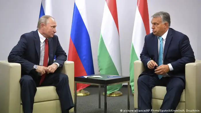 Orban and Putin in Budapest