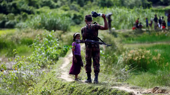 Bildergalerie Myanmar Rohingya Flüchtlinge flüchten nach Bangladesch