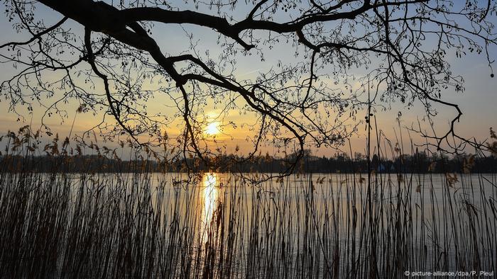 Фотография озера в Фалькенхагене
