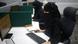 Saudi-Arabien- Frauen arbeiten für Call Center in Mekka Saudi-Arabien- Frauen arbeiten für Call Center in Mekka