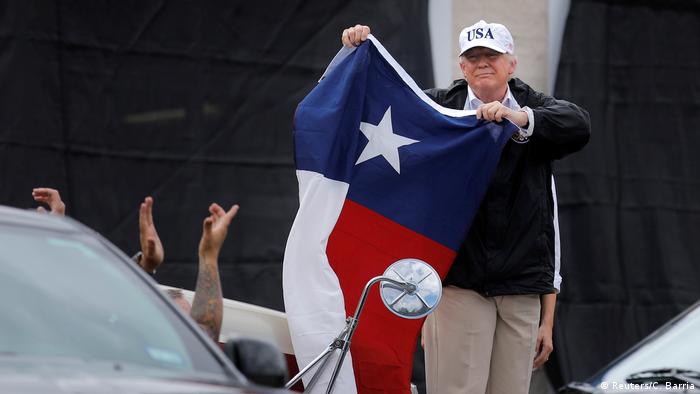 US President Donald Trump in Texas (Reuters/C. Barria)