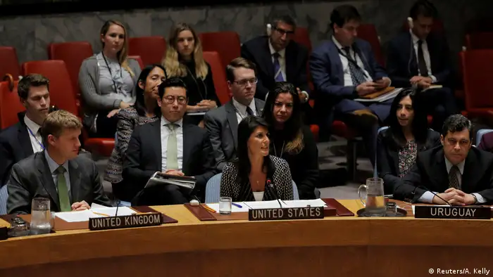 USA UN-Sicherheitsrat in New York - Sondersitzung zu den Rakektentests in Nordkorea (Reuters/A. Kelly)