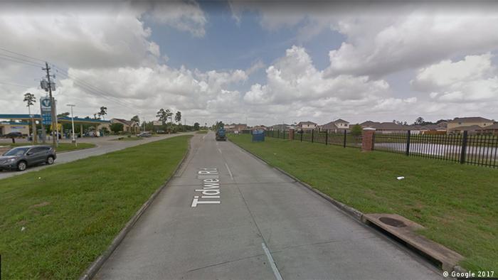 Screenshot Google Streetview Tidewell Road Houston Texas (Google 2017)