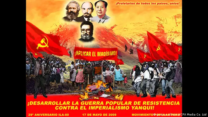 El grupo armado Sendero Luminoso, fundado por Abimael Guzmán, en prisión, tuvo financiación del extranjero para sus atentados terroristas y actualmente mantiene cuentas en el exterior, según la fiscal Luz Ibáñez. 18.09.2017