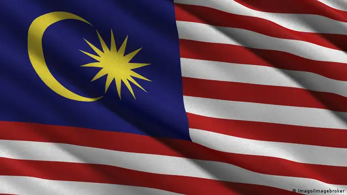 Flagge von Malaysia i (Imago/imagebroker)