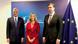 Brüssel, Hashim Thaci, Federica Mogherini, Aleksandar Vucic Brüssel, Hashim Thaci, Federica Mogherini, Aleksandar Vucic