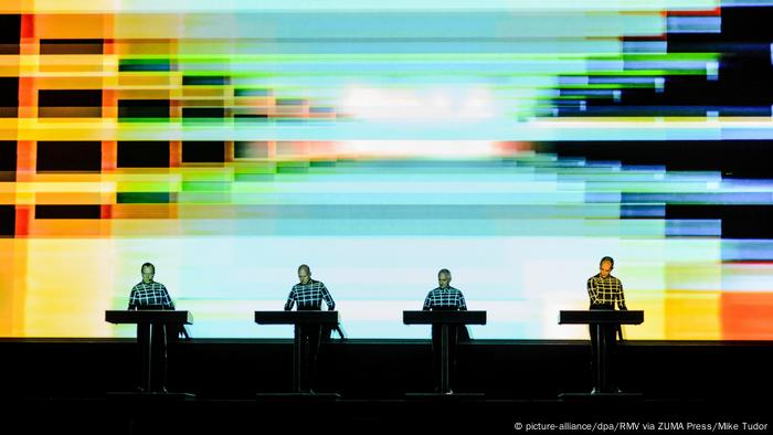 Musik-Band Kraftwerk live