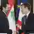Hariri (l.) und Macron bei einem Treffen im September