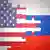 Symbolbild USA Russland Beziehungen