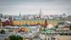 Крыши домов на Большой Никитской улице в Москве Крыши домов на Большой Никитской улице в Москве