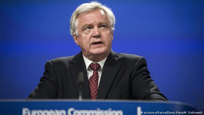 The UK's chief Brexit negotiator, David Davis, has criticized the EU for failing to align with London's vision for divorce proceedings