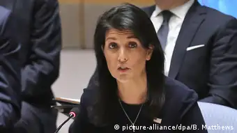 UN Sicherheitsrat Nordkorea-Konflikt Nikki Haley