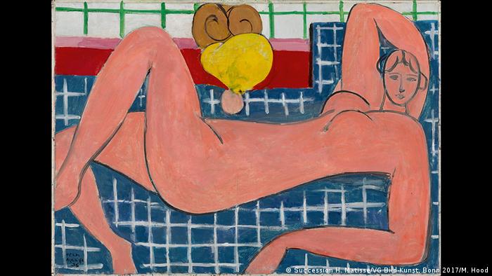 Frankfurt am Main - Städel Museum: Ausstellung „Bonnard – Matisse: Es lebe die Malerei! - Vive la peinture!“ - Henri Matisse - Großer liegender Akt (Succession H. Matisse/VG Bild-Kunst, Bonn 2017/M. Hood)