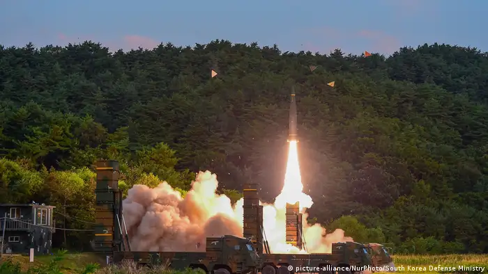 Südkorea Raketentest